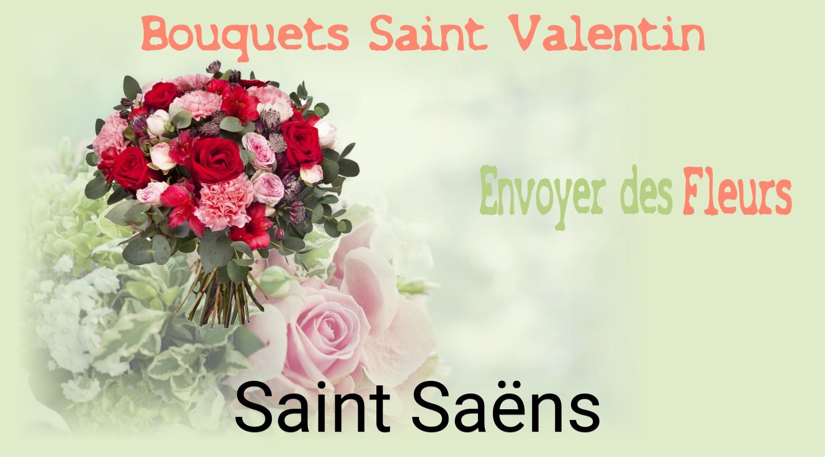 Roses de Saint-Valentin livrées à Saint-Saëns
